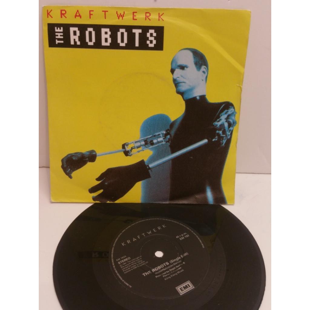 KRAFTWERK The Robots, Robotronic. 7 Inch Picture Sleeve. EM192