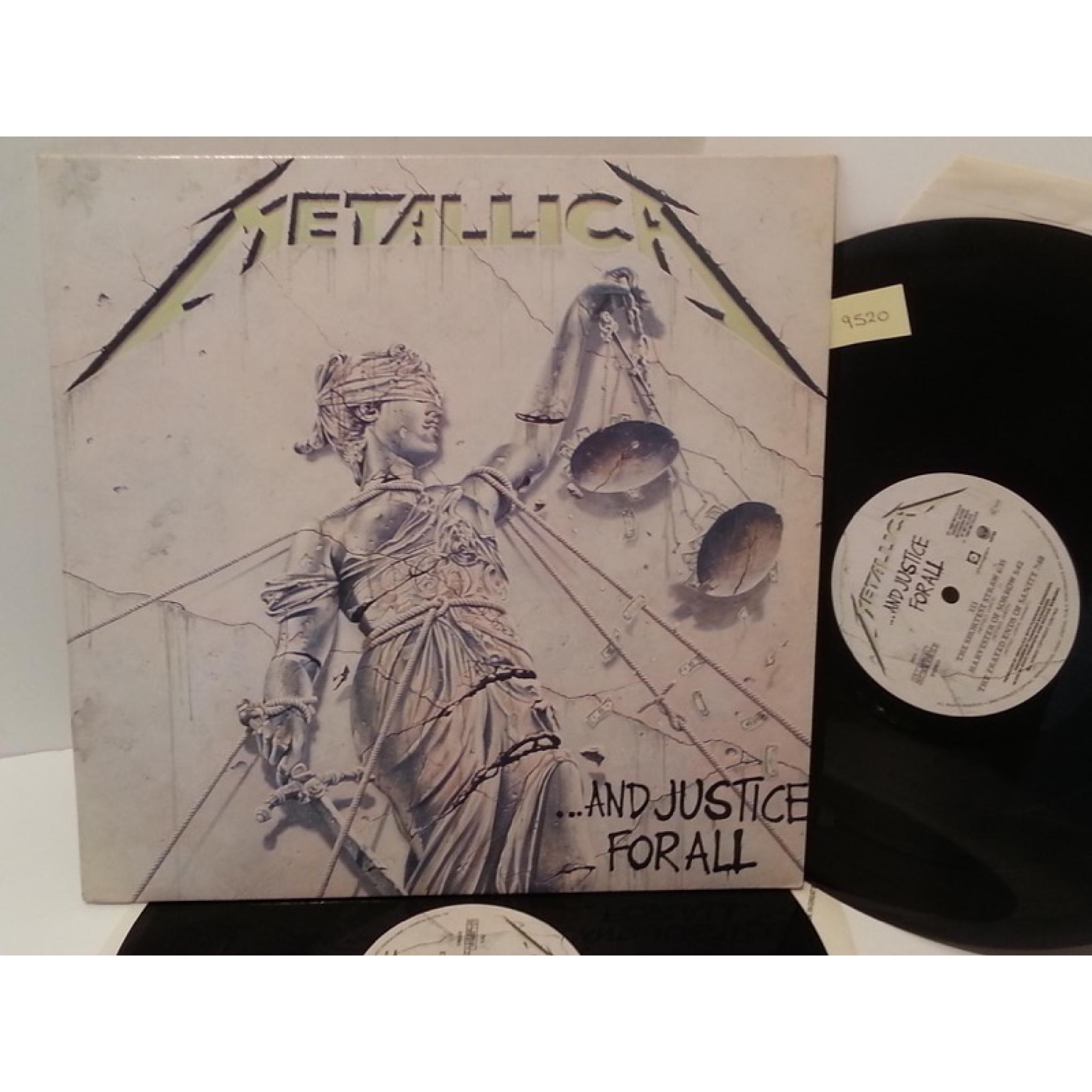 Metallica And Justice For All Verh 61 Double Album