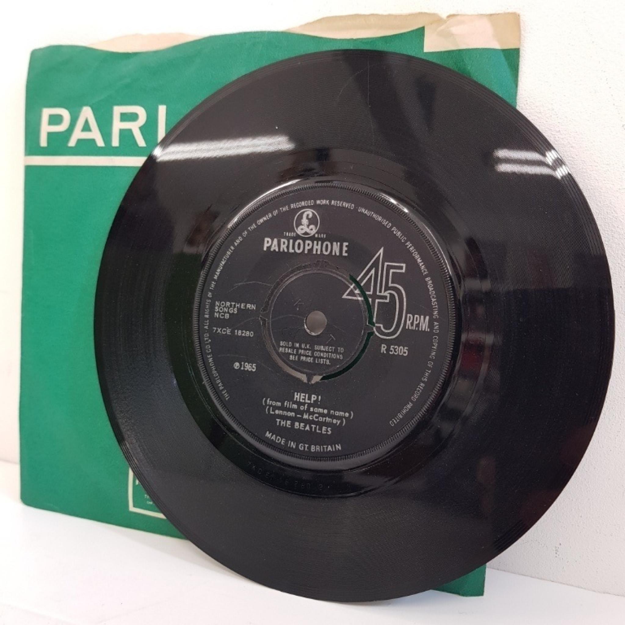 The Beatles Help B Side I M Down R 5305 7 Single