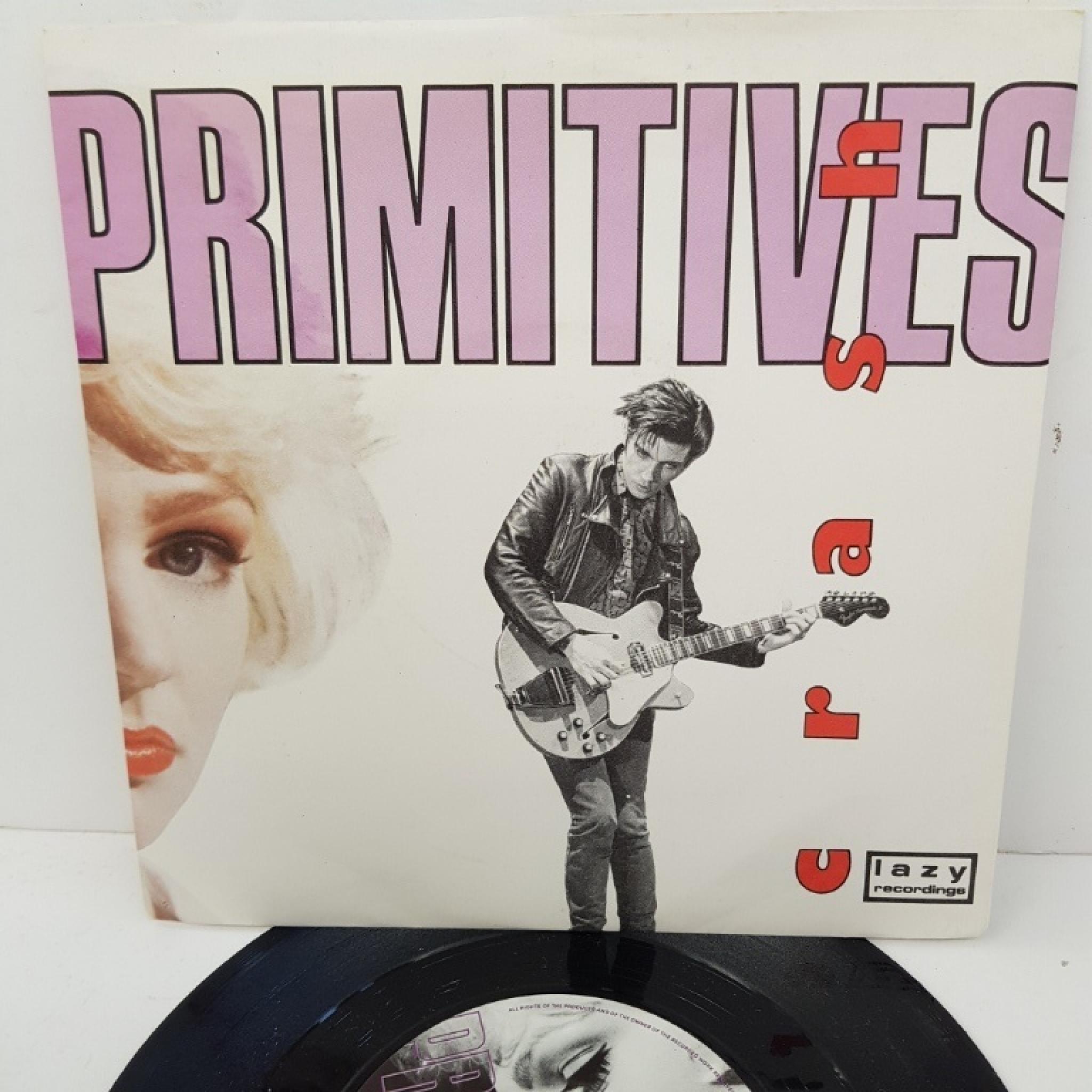 THE PRIMITIVES, crash, B side I'll stick with you, PB41761, 7" single