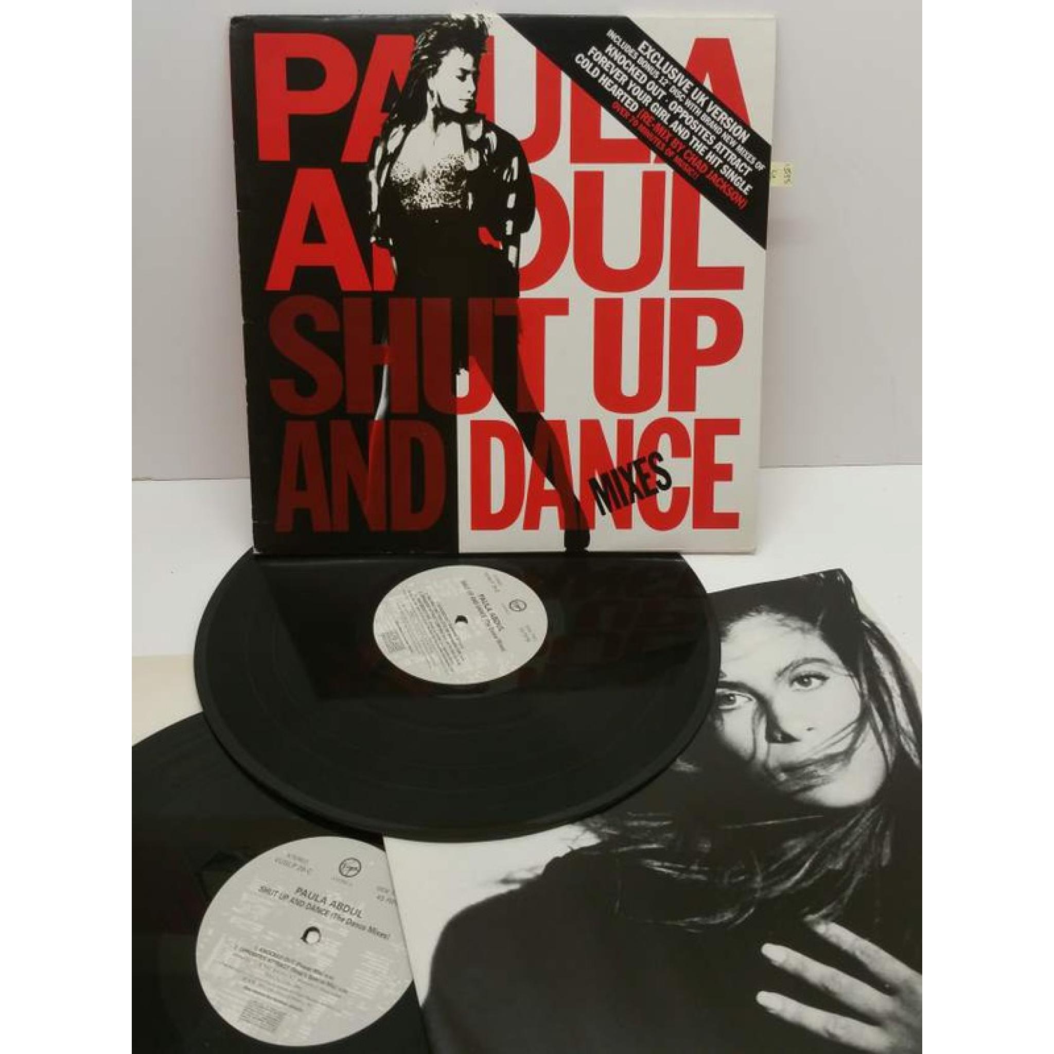 PAULA ABDUL SHUT UP AND DANCE MIXES EXCLUSIVE UK VERSION INCLUDES BONUS ...