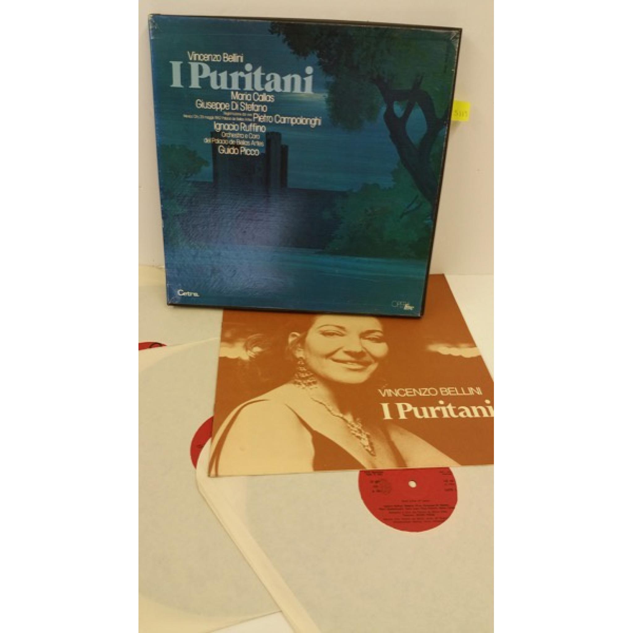 VINCENZO BELLINI, MARIA CALLAS, GIUSEPPE DI STEFANO, PIETRO CAMPOLONGHI ...