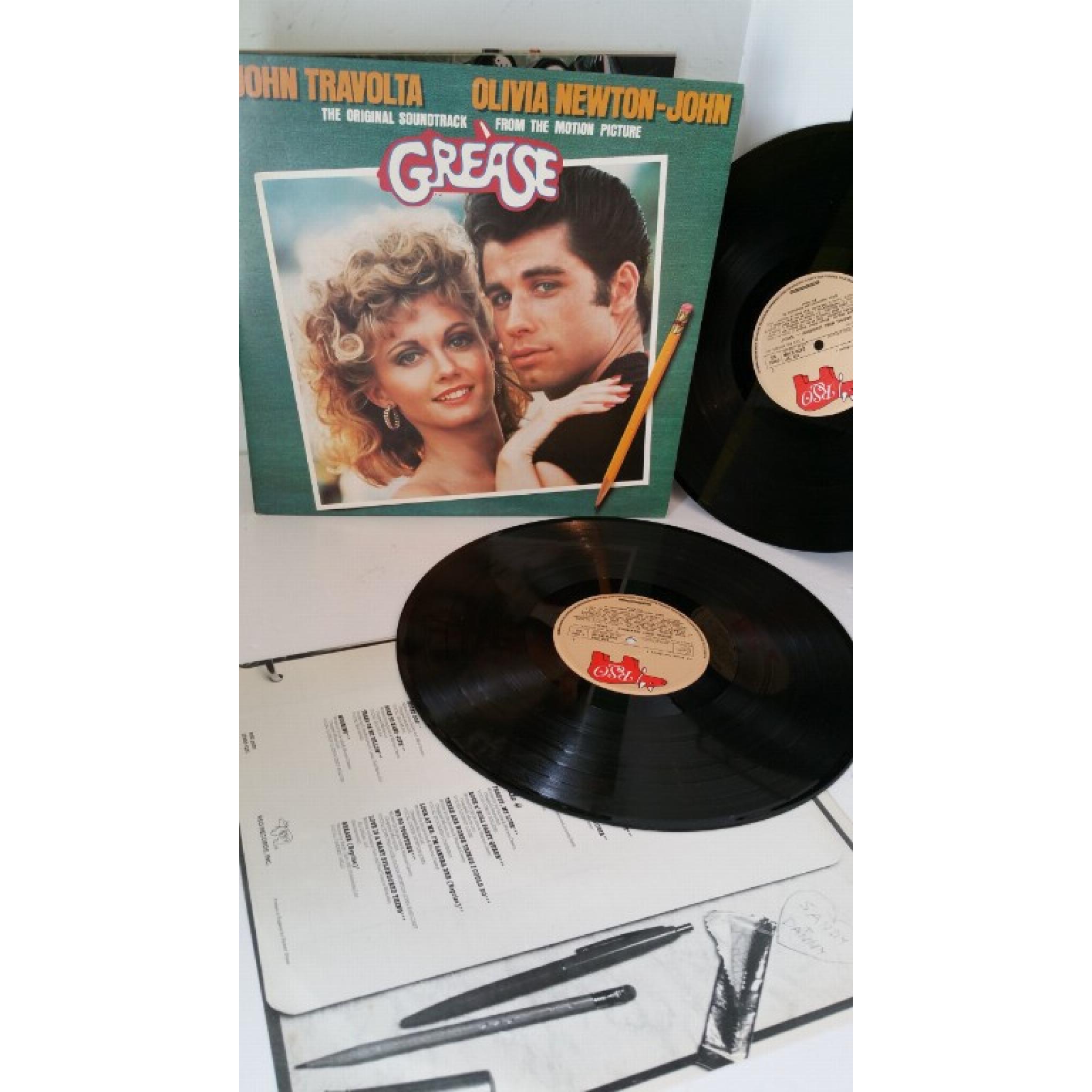 FRANKIE VALLI, JOHN TRAVOLTA, OLIVIA NEWTON JOHN grease (the original ...