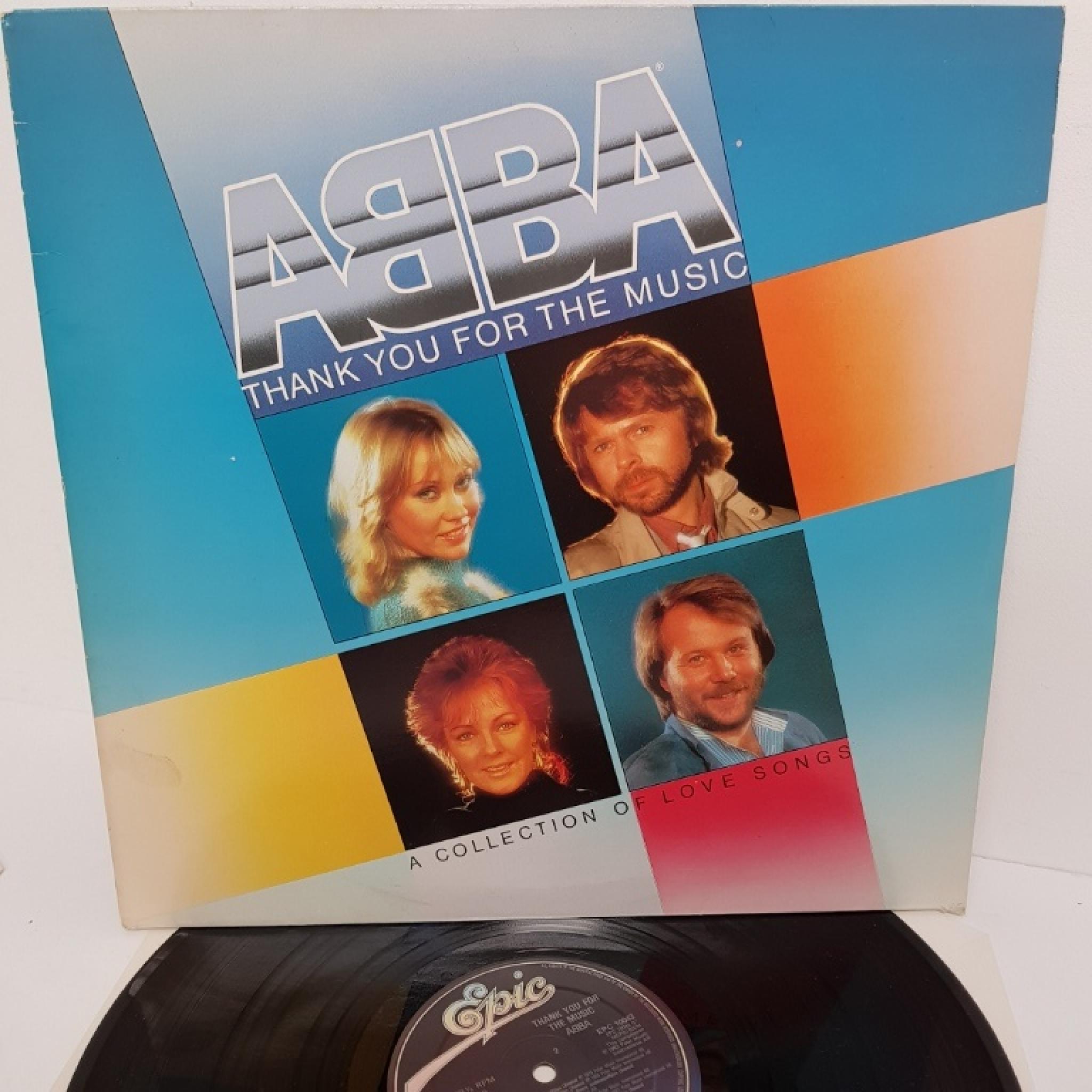 Abba Thank You For The Music Epc 12 Lp Compilation