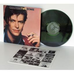 DAVID BOWIE  changes two bowie BOWLP3 With inner sleeve showing all Bowie albums the...