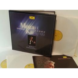 MOZART, KARAJAN , BERLINER PHILHARMONIKER Symphonien 32 · 35 · 36 · 38 · 39 · 40 · 41, 3 lp boxset, 2740 189, booklet