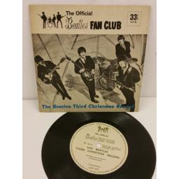THE BEATLES the beatles third christmas record, 7 inch flexi disc, LYN 948