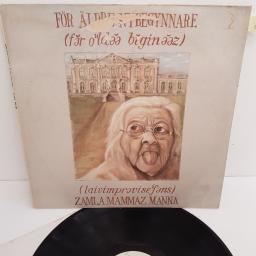 ZAMLA MAMMAZ MANNA, schlagerns mystik / for aldre nybegynnare, SRS 4640, 2x12" LP