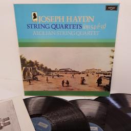 Joseph Haydn, Aeolian String Quartet ‎– String Quartets (Op. 54 & 55), HDNS 67-69, 3x12" LP, box set
