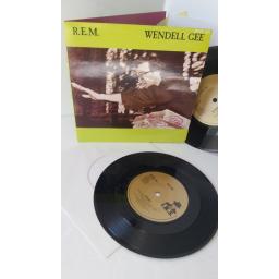 SOLD: R.E.M wendell gee, gatefold, 2 x 7 inch single, IRMD 105