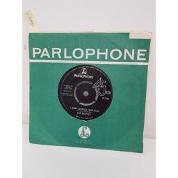 THE BEATLES, i want to hold your hand, side b this boy. R5084, 7'' single.