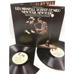 LIZA MINNELLI & ROBERT DE NIRO new york, new york (original motion picture score), gatefold, 2 x lp, UAD 60143/44