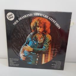NEIL DIAMOND HIS 12 GREATEST HITS. PICTURE DISC P062-95373
