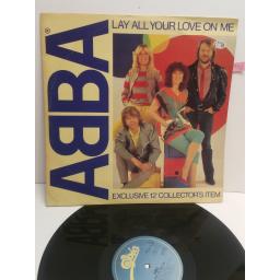 ABBA lay all your love on me EXCLUSIVE 12" COLLECTORS ITEM EPC10022