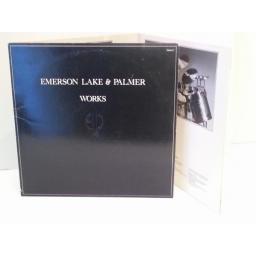 Emerson Lake & Palmer WORKS, trifold