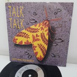 TALK TALK, life's what you make it, B side it's getting late in the evening, EMI 5540, 7" single