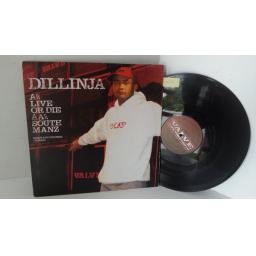 DILLINJA live or die / south manz, 12 inch single, VLV007