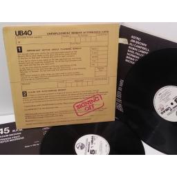 UB40 signing off, LP with 12" single, UB 1