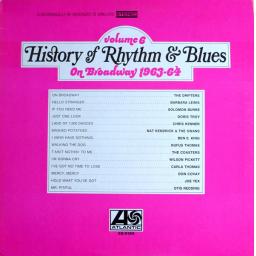 HISTORY OF RHYTHM AND BLUES VOLUME 6 ON BROADWAY 1963-64, 587 141, 12" LP