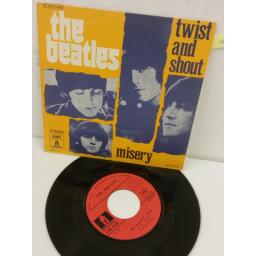 THE BEATLES twist and shout / misery, 7 inch single, 2C 006 04469