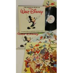 VARIOUS the magical music of walt disney, 4 x lp, boxset, 48 page colour booklet, OVATION 5000