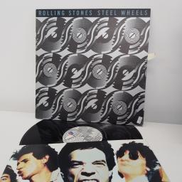 THE ROLLING STONES, steel wheels, 12" LP, CBS 465752-1