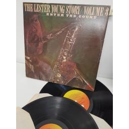 LESTER YOUNG, the lester young story / volume 3 enter the count, 88266, 2x12" LP, MONO