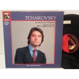 TCHAIKOVSKY, PHILHARMONIA ORCHESTRA, RICCARDO MUTI symphony no. 6 "pathetique", EG 29 04991