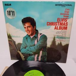 ELVIS PRESLEY, elvis' christmas album, 12" LP