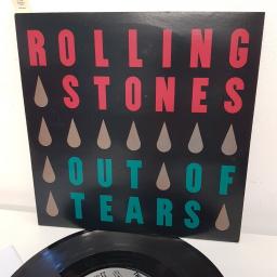 THE ROLLING STONES, out of tears don was edit , B side I'm gonna drive, VS 1524, 7" single