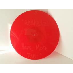 CHILI HI FLY is it love RED ETCHED vinyl