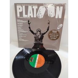 PLATOON, original motion soundtrack platoon and songs from the era, WX 95, 12"LP