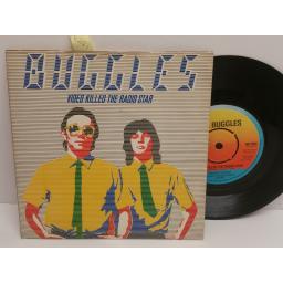 BUGGLES video killed the radio star. 7 INCH PICTURE SLEEVE. WIP 6524