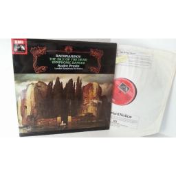 RACHAMINOV, ANDRE PREVIN, LONDON SYMPHONY ORCHESTRA the isle of the dead symphonic dances, ASD 3259