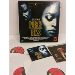 GERSHWIN porgy and bess, 3 x lp, booklet, boxset, 7 49568 1