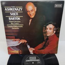 Béla Bartók ‎– Piano Concertos Nos. 2 & 3, SXL 6937, 12" LP