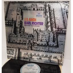 J.S.BACH - KARL RICHTER, Munchener Back-Orchestra-Concertos, 2565 010, 12''LP