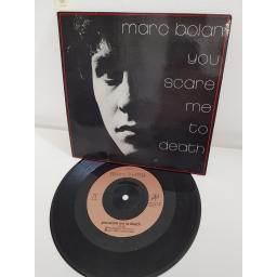 MARC BOLAN, you scare me to death, side B the perfumed garden of gulliver smith, CHERRY 29, 7'' single