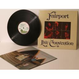 FAIRPORT, Live convention. PINK RIM. Top copy. Very rare. First UK pressing 1...