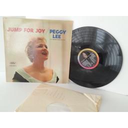 PEGGY LEE jump for joy, vinyl LP