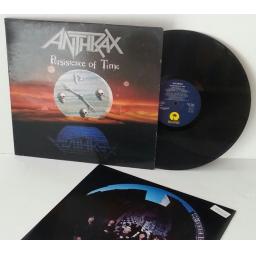 Anthrax Persistence of time. 12" vinyl lp. ILPS9967
