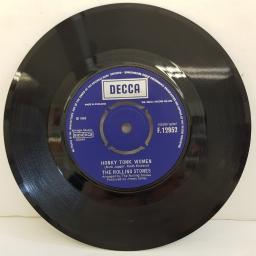 THE ROLLING STONES, honky tonk women, B side you can't always get what you want, F.12952, 7" single