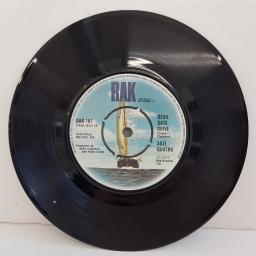 SUZI QUATRO, devil gate drive, B side in the morning, RAK 167, 7" single
