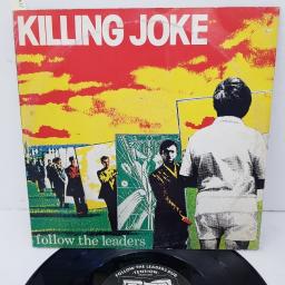 KILLING JOKE, follow the leaders, B side (dub) + tension, EGMDX1.01, 10" single