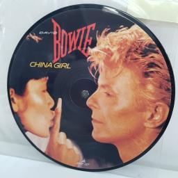 DAVID BOWIE, china girl, B side shake it, EAP 157, 7" single