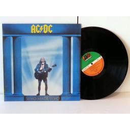 AC/DC Who made who WX57