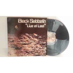 BLACK SABBATH live at last, BS 001