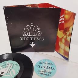 CULTURE CLUB, victims, B side colour by numbers, VS 641, 7" single