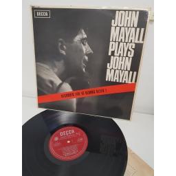 JOHN MAYALL, john mayall plays john mayall, LK 4680, 12" LP, MONO