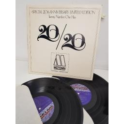 20/20 TWENTY NO. 1 HITS FROM TWENTY YEARS AT MOTOWN, M 937/2, 2x12" LP